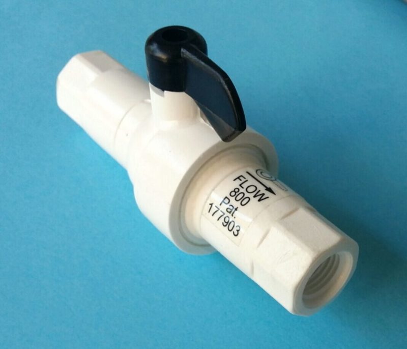 InLine flusso RIDUTTORE 420-1/4 "Pushfit osmosi inversa per l'uso con 100GPD 